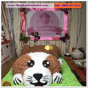 Bánh Sinh Nhật Con Chó - YG12